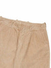 Men's Burrowed Corduroy Straight Pants Beige - OUR LEGACY - BALAAN 4