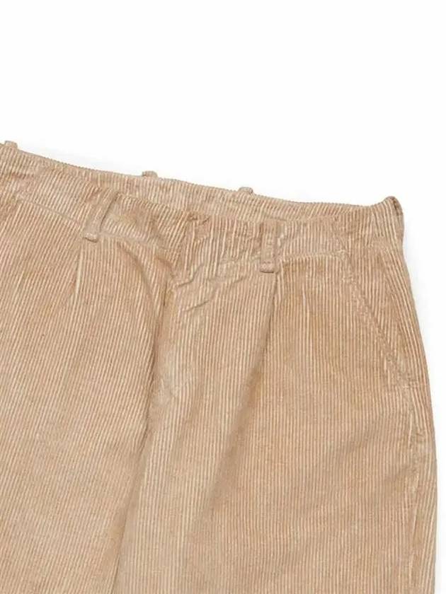 Men's Burrowed Corduroy Straight Pants Beige - OUR LEGACY - BALAAN 4