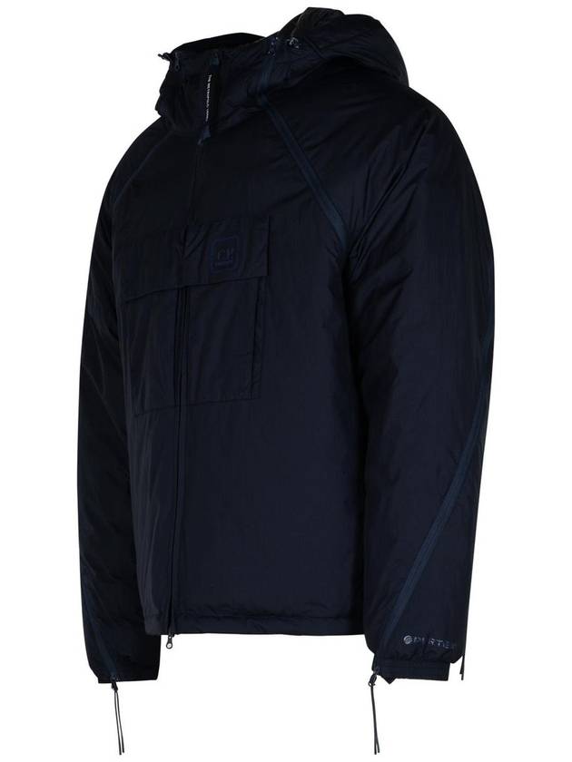 The Metropolis Series Pertex Hooded Bloom Down Padding Navy - CP COMPANY - BALAAN 3