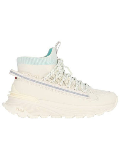 Monte Runner High Top Sneakers Soft White - MONCLER - BALAAN 2