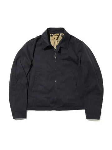 Freezer Ultra Light Cotton Zip-up Jacket Navy - TEN C - BALAAN 1