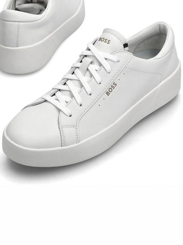 BELWAR leather sneakers 50522865 100 - HUGO BOSS - BALAAN 1