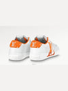 Charlie Low-Top Sneakers White Orange - LOUIS VUITTON - BALAAN 5