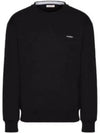 Logo Sweatshirt  Black - VALENTINO - BALAAN 2