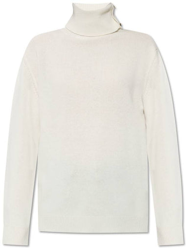 Fabiana Filippi Cashmere Turtleneck, Women's, Cream - FABIANA FILIPPI - BALAAN 1