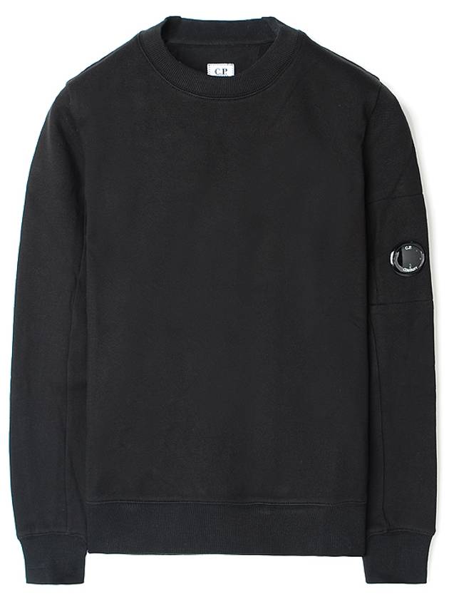 CP Company Sweatshirt Black 12CMSS022A - CP COMPANY - BALAAN 1