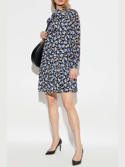 Diane Von Furstenberg Dress Ami, Women's, Blue - DIANE VON FURSTENBERG - BALAAN 2