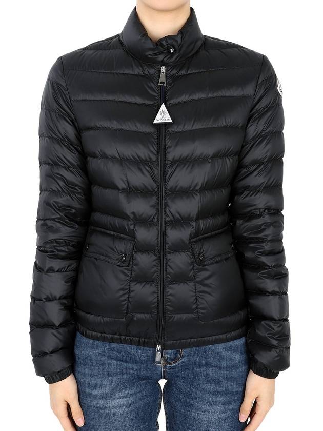 Lans Short Down Jacket Black - MONCLER - BALAAN 2