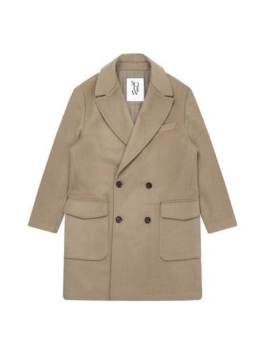 Cashmere Blend Double Coat Beige - SOLEW - BALAAN 1