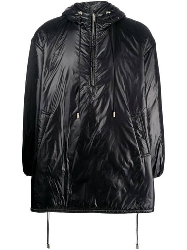 Cassandre Anorak Black - SAINT LAURENT - BALAAN 1