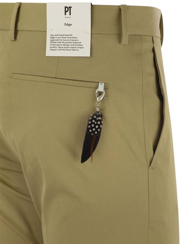 Cotton straight pants beige - PT TORINO - BALAAN 5