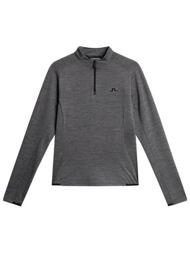 Turtleneck GWJS10982 U242 Free Dark Gray Melange - J.LINDEBERG - BALAAN 1