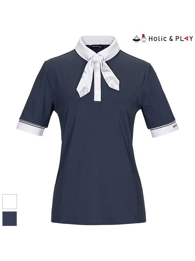 petite scarf point collar t-shirtHC2WTS008 - HOLIC&PLAY - BALAAN 2