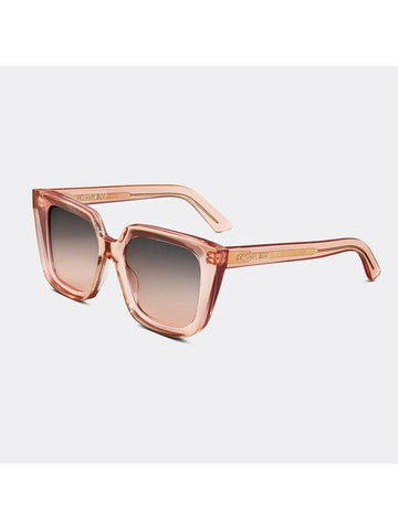 MIDNIGHT S11 Sunglasses Transparent Pink Square DMNGS1IXR 40AE - DIOR - BALAAN 1