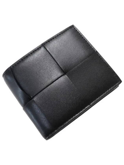 Intrecciato Leather Half Wallet Fondant - BOTTEGA VENETA - BALAAN 2