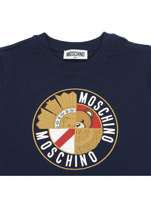 Kids short sleeve t shirt H9M03L LAA23 40016 Adults can wear - MOSCHINO - BALAAN 3