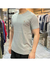 Embroidered Logo Pony Short Sleeve T-Shirt Grey - POLO RALPH LAUREN - BALAAN 4