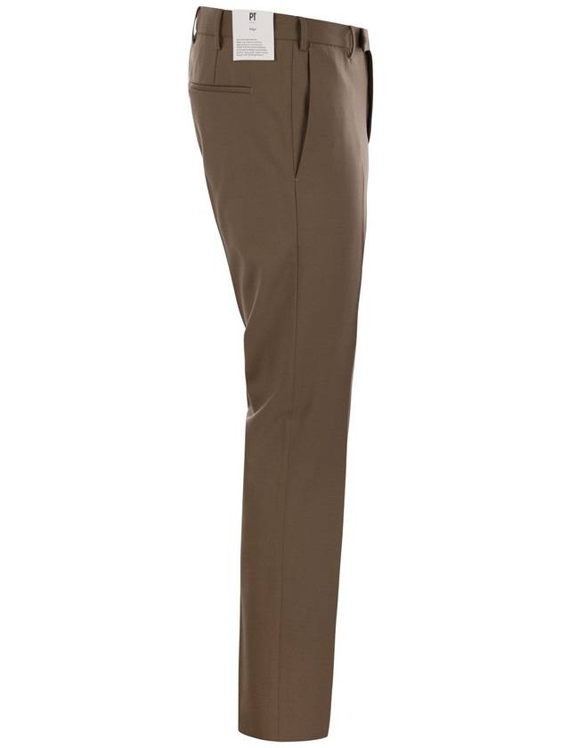 DIECI - Virgin wool trousers - PT TORINO - BALAAN 3