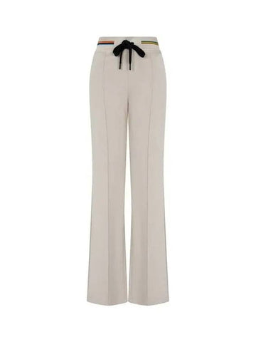 Women s Waist Striped Flare Pants Beige 270193 - PAUL SMITH - BALAAN 1