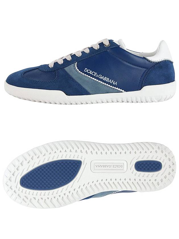 Low Top Sneakers Blue - DOLCE&GABBANA - BALAAN 7