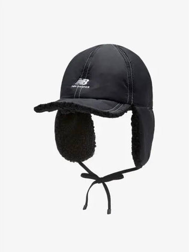 NBGDEFW901 Bubble ear shaped hat BLACK - NEW BALANCE - BALAAN 1