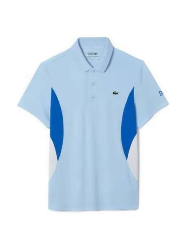 Novak partial color combination short sleeve polo DH733054GJ2G - LACOSTE - BALAAN 1