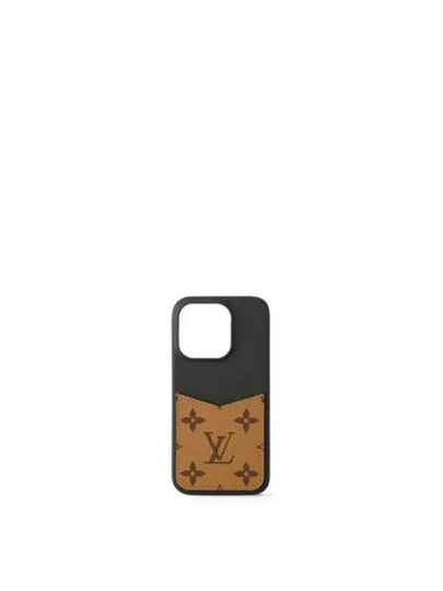 Bumper Pallas Iphone 15 Pro Phone Case Black Brown - LOUIS VUITTON - BALAAN 2