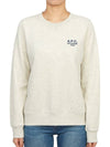 Skye Logo Sweatshirt Grey - A.P.C. - BALAAN 4