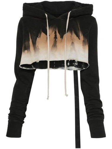 Rick Owens Drkshdw Cropped Hoodie - RICK OWENS - BALAAN 1