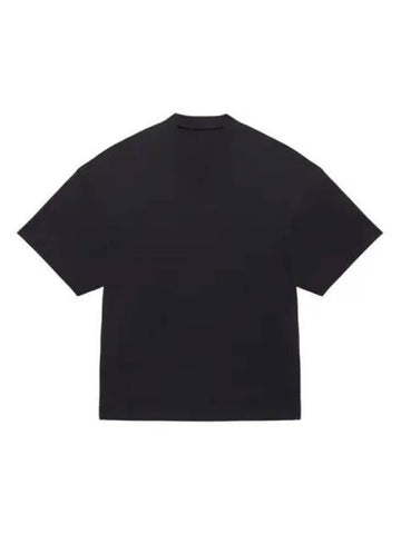 adidas FEAR OF GOD Athletics V neck short sleeve t shirt black - ADIDAS - BALAAN 1