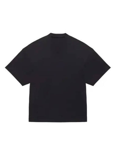 adidas FEAR OF GOD Athletics V neck short sleeve t shirt black - ADIDAS - BALAAN 1