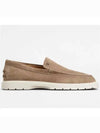 Casual Suede Slipper Loafers Brown - TOD'S - BALAAN 4