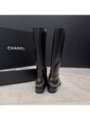 CC bag chain logo long boots black - CHANEL - BALAAN 6