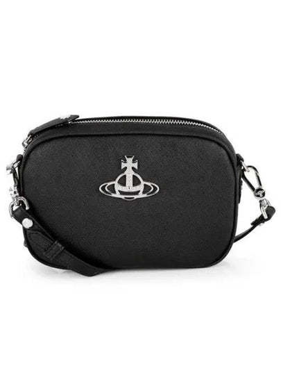 ORB logo Anna cross bag black - VIVIENNE WESTWOOD - BALAAN 2