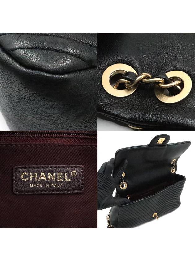 Women s Chanel Black COCO Logo Chevron Medium Calfskin Chain Shoulder Bag 21st Unit gt Gangbuk used luxury goods - CHANEL - BALAAN 8