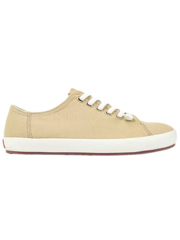 Peu Rambla Textile Low Top Sneakers Beige - CAMPER - BALAAN 1