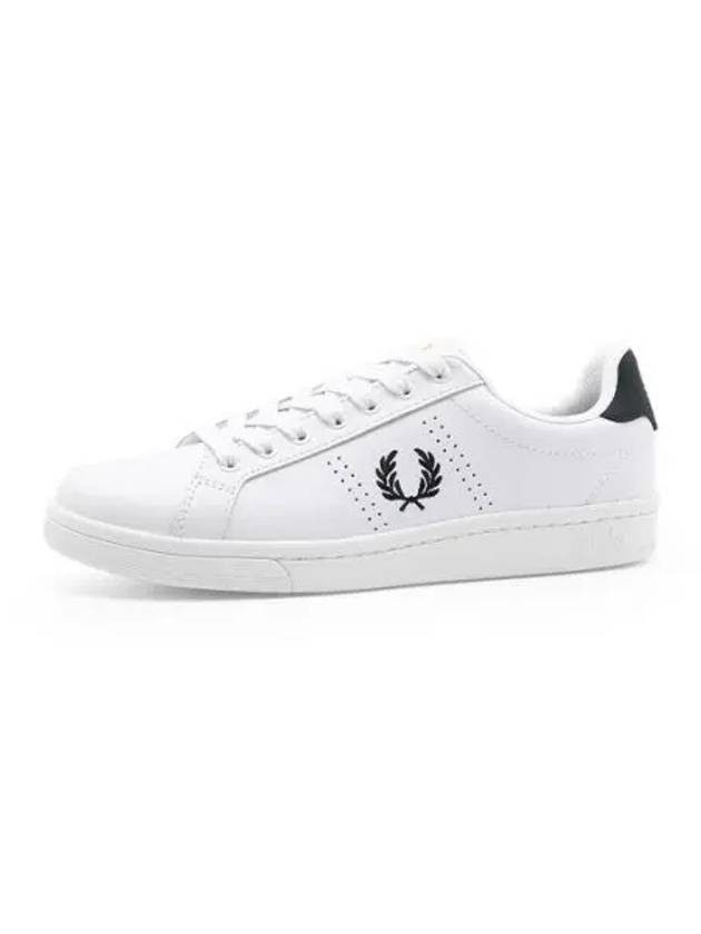 B721 Leather Low Top Sneakers White - FRED PERRY - BALAAN 2