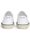 AS 01 Lace-Up Alan Calfskin Low-Top Sneakers Optic White - CELINE - BALAAN 4