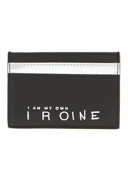 00PWF94CARDINE BLA0100P Logo Women’s Card Holder - IRO - BALAAN 1