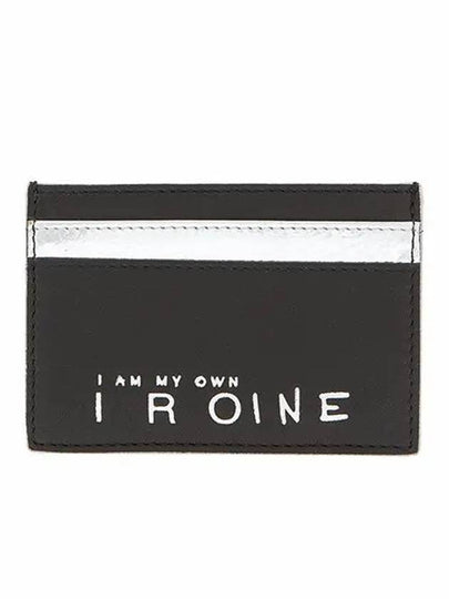 00PWF94CARDINE BLA0100P WF94CARDINE BLA01 INE logo card wallet - IRO - BALAAN 2