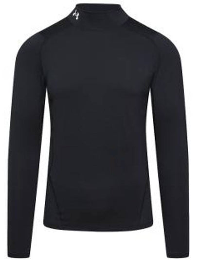 UA Heart Gear Compression Mock Long Sleeve T-Shirt Black - UNDER ARMOUR - BALAAN 2