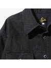 Men s Western 8oz Jacquard Rose Denim Shirt Jacket Black PU202 - NEEDLES - BALAAN 2