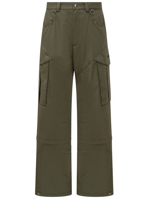 Cargo straight pants army green - OFF WHITE - BALAAN 2