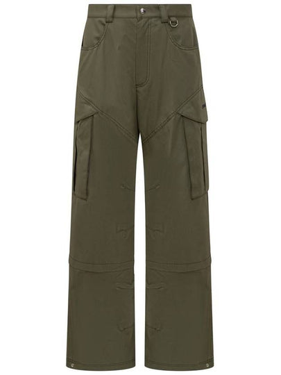 Cargo straight pants army green - OFF WHITE - BALAAN 2