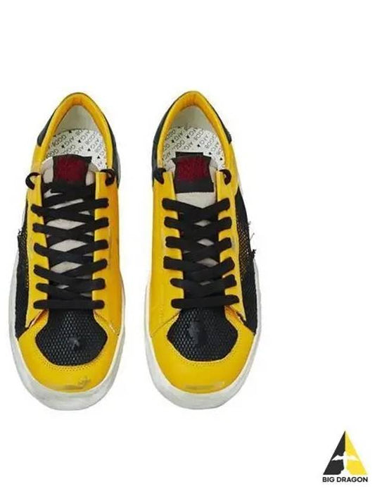 Net Star Sneakers Yellow GMF00370 F004395 - GOLDEN GOOSE - BALAAN 1