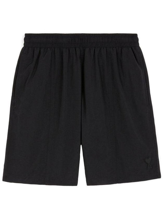 Men's Shorts Black - AMI - BALAAN.