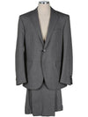 1807526 Virgin wool gray striped suit - CORNELIANI - BALAAN 1