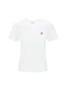 Fox Head Patch Regular Short Sleeve T-Shirt White - MAISON KITSUNE - BALAAN 2