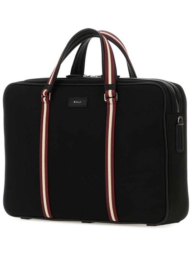 Logo Brief Case Black - BALLY - BALAAN 3