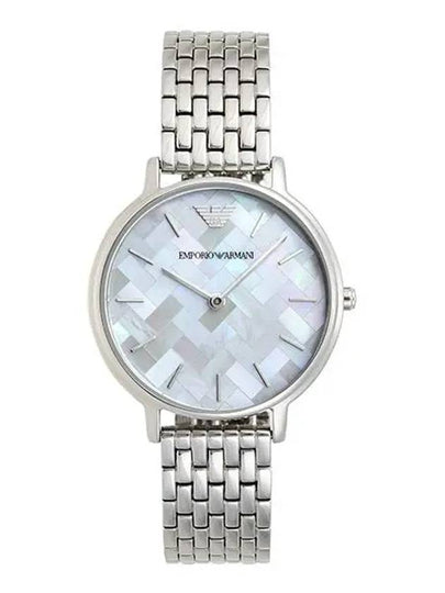 Women’s Mother Of Pearl Dial Metal Watch Silver - EMPORIO ARMANI - BALAAN 2